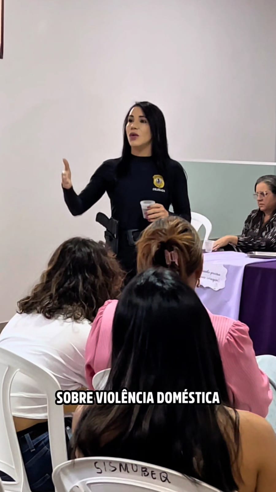 Prefeitura de Bequimão promove ação de conscientização e mobilização pelo fim da violência contra a mulher